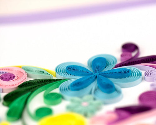 Rainbow Heart Quilling Card - The Weitzman Museum Store - LV242