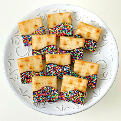 Rainbow Sprinkle Matzah Marzipan - The Weitzman Museum Store - sku-31822431256653