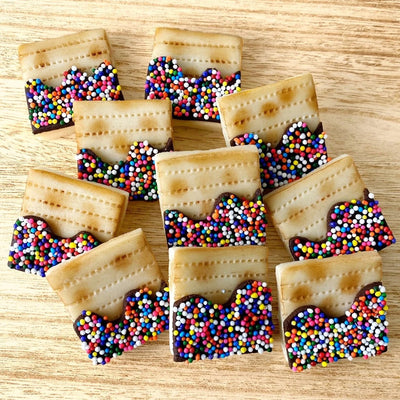 Rainbow Sprinkle Matzah Marzipan - The Weitzman Museum Store - sku-31822431256653
