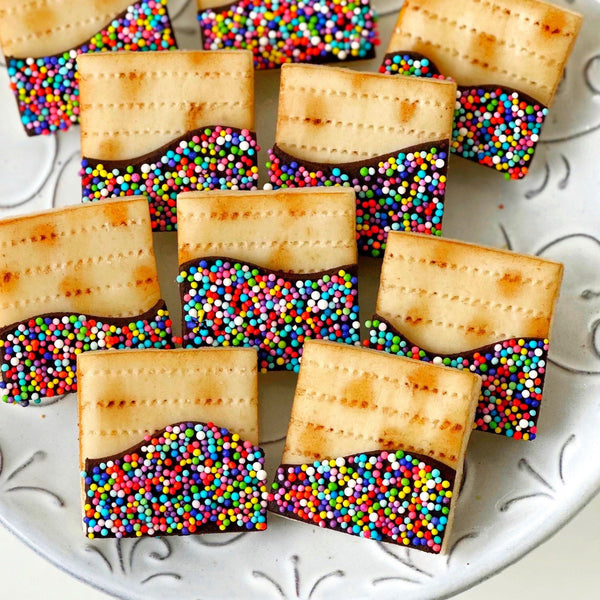Rainbow Sprinkle Matzah Marzipan - The Weitzman Museum Store - sku-31822431256653