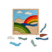 Rainbow Wood Puzzle - The Weitzman Museum Store - EKP01001