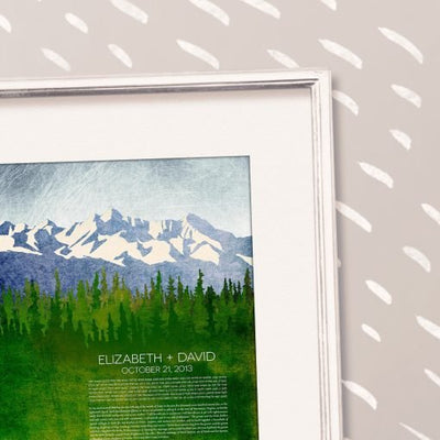 Rainy Mountain Ketubah by Adriana Saipe - The Weitzman Museum Store - 3 - 03