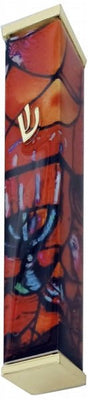 Red Chagall Mezuzah - The Weitzman Museum Store - 1186