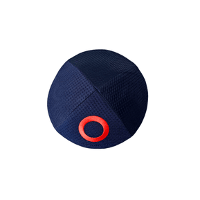 Red Donut Kippah Navy - The Weitzman Museum Store - 