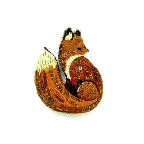 Red Fox Brooch Pin - The Weitzman Museum Store - TL - B - 508