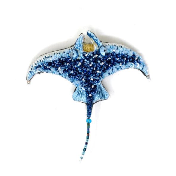 Reef Manta Ray Brooch Pin - The Weitzman Museum Store - TL-B-995