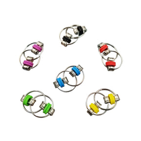 Release Bicycle Chain Decompression Keychain Fidget Toy - The Weitzman Museum Store - MIA665-Y