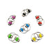 Release Bicycle Chain Decompression Keychain Fidget Toy - The Weitzman Museum Store - MIA665-Y
