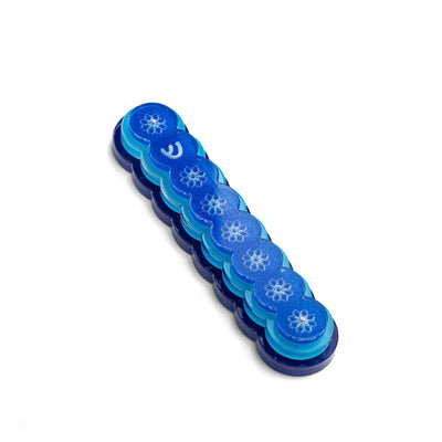 Retro Mezuzah - Blue - The Weitzman Museum Store - 806667