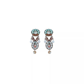 Rose Mint Earrings - The Weitzman Museum Store - 011C2022