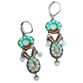 Rose Mint Long Earring - The Weitzman Museum Store - 011C2022H