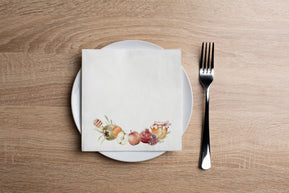 Rosh Hashana Design Cocktail Napkin - The Weitzman Museum Store - 