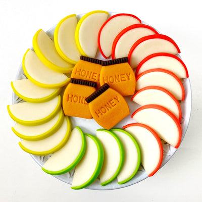 Rosh Hashanah Apples & Honey Platter - The Weitzman Museum Store - sku - 39380081541197
