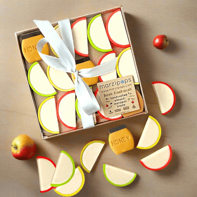 Rosh Hashanah Apples & Honey Platter - The Weitzman Museum Store - sku - 39380081541197