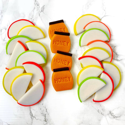 Rosh Hashanah Apples & Honey Platter - The Weitzman Museum Store - sku - 39380081541197