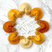 Rosh Hashanah Golden Fortune Cookie Marzipan - The Weitzman Museum Store - 