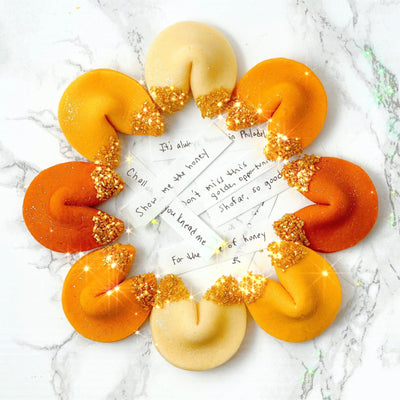 Rosh Hashanah Golden Fortune Cookies - The Weitzman Museum Store - sku - 43924644528353
