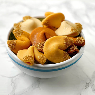 Rosh Hashanah Golden Fortune Cookies - The Weitzman Museum Store - sku - 43924644528353