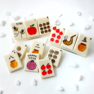 Rosh Hashanah Mahjong Tiles - The Weitzman Museum Store - sku - 46580504559841