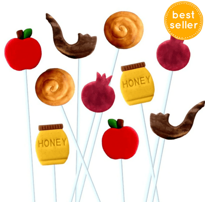 Rosh Hashanah Marzipan Pops - The Weitzman Museum Store - 7 - 847384018494