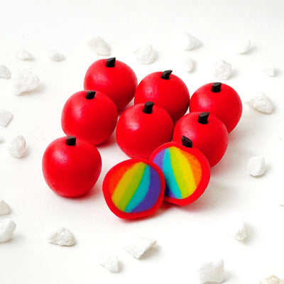 Rosh Hashanah Rainbow Apple "Truffles" - The Weitzman Museum Store - sku - 43960228544737