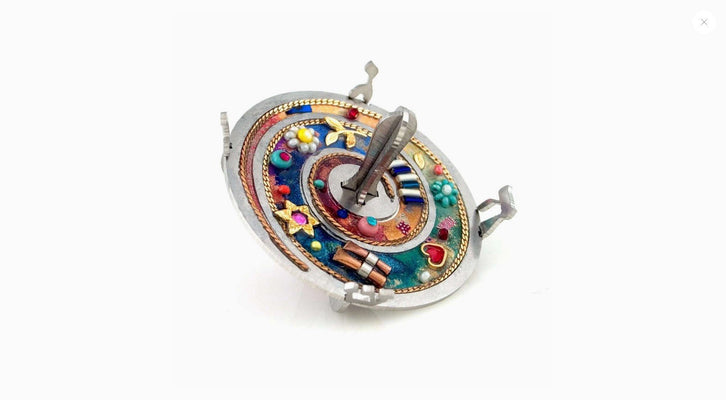 Round 3D Dreidel - The Weitzman Museum Store - 1490687
