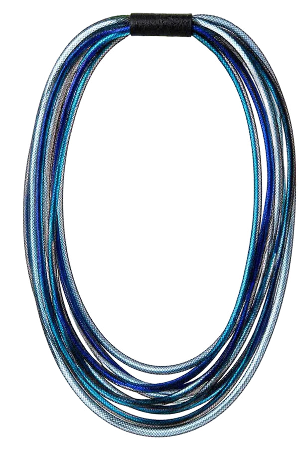 Round Life Necklace - Cool Colors - The Weitzman Museum Store - LF16CC-JN