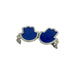 Royal Blue Hamsa Tallit Clip - The Weitzman Museum Store - 7-847384015525