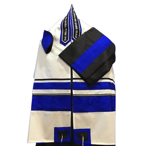 Royal Blue Tallit - The Weitzman Museum Store - 7 - 847384019556