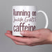 Running on Jewish Guilt and Caffeine Coffee Mug - The Weitzman Museum Store - 