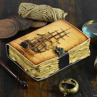 Sailing Ship Journal Notebook - The Weitzman Museum Store - 