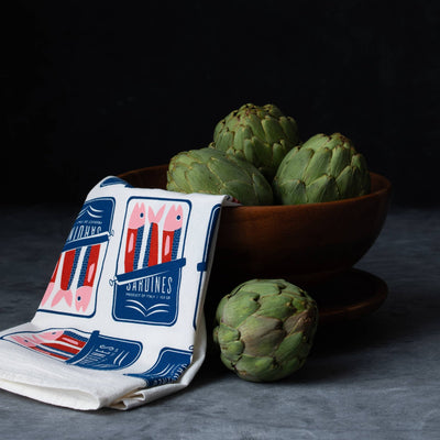 Sardines Tea Towel - The Weitzman Museum Store - KT901