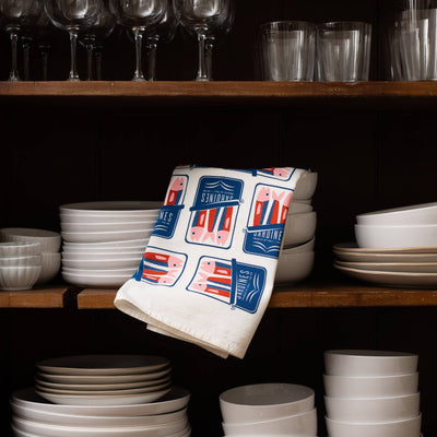 Sardines Tea Towel - The Weitzman Museum Store - KT901