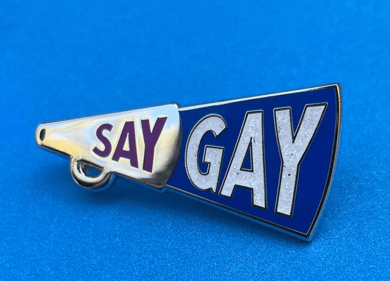 Say Gay Pin - The Weitzman Museum Store - 7 - 847384018203