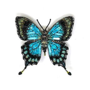 Sea Green Swallowtail Brooch Pin - The Weitzman Museum Store - TL-B-1018