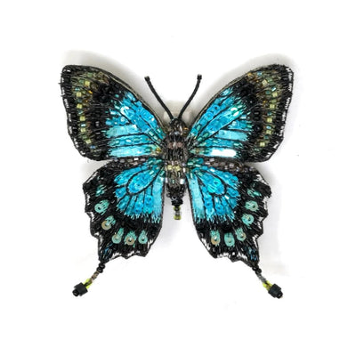 Sea Green Swallowtail Brooch Pin - The Weitzman Museum Store - TL-B-1018