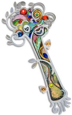 Seeka Tree of Life Gold Mezuzah - The Weitzman Museum Store - 1451721