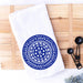 Shabbat Challah Dish Towel - The Weitzman Museum Store - 