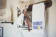 Shabbat Shalom Kitchen Towel - The Weitzman Museum Store - 