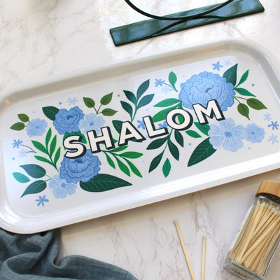 Shalom Serving Tray - The Weitzman Museum Store - WT - SH - 1