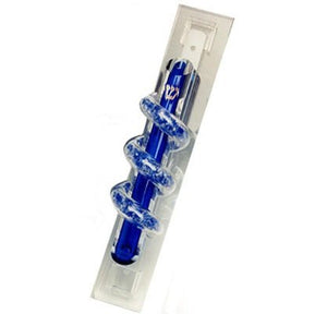 Shardz Custom - Made Wedding Glass Spiral Mezuzah - The Weitzman Museum Store - 7 - 847384004307