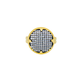 Signature Times Square Pave Cocktail Ring - The Weitzman Museum Store - YRZR090238B - 5