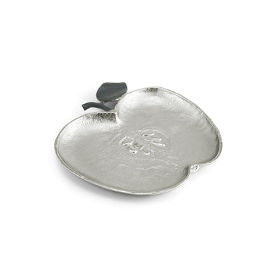 Silver Apple Plate by Michael Aram - The Weitzman Museum Store - 