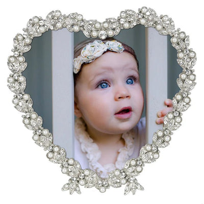 Silver Contessa Heart Frame - The Weitzman Museum Store - 7 - 847384019029