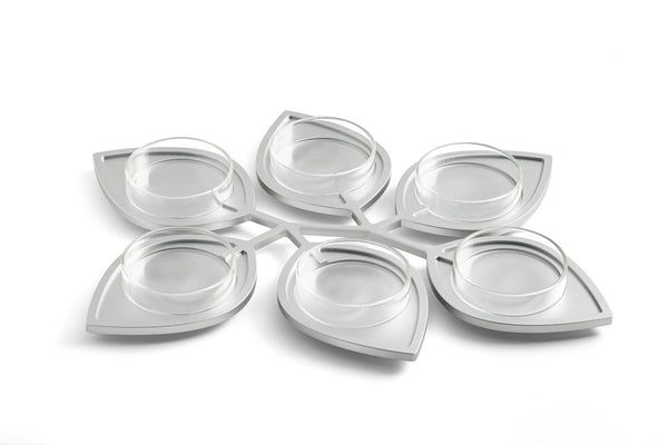 Silver Leaves Passover Plate - The Weitzman Museum Store - 439452