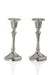 Silver Plated Candlesticks - The Weitzman Museum Store - 2356