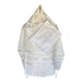 Silver Rose Tallit - The Weitzman Museum Store - ADE-104 White