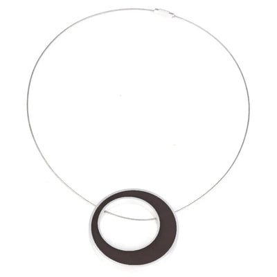 Single Chain Necklace Black - The Weitzman Museum Store - Q - RE036BK