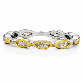 Size 7 Marquuise Stackable Ring by Freida Rothman - The Weitzman Museum Store - PYZR090065B-7