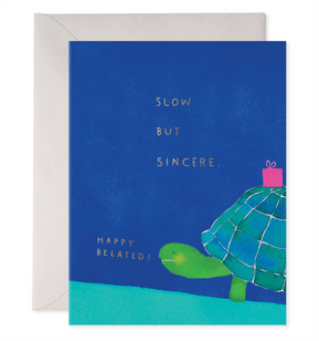 Slow But Sincere Card - The Weitzman Museum Store - 7 - 847384019220